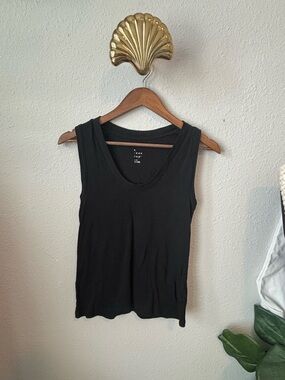 a new day Black Scoop Neck Tank Top
